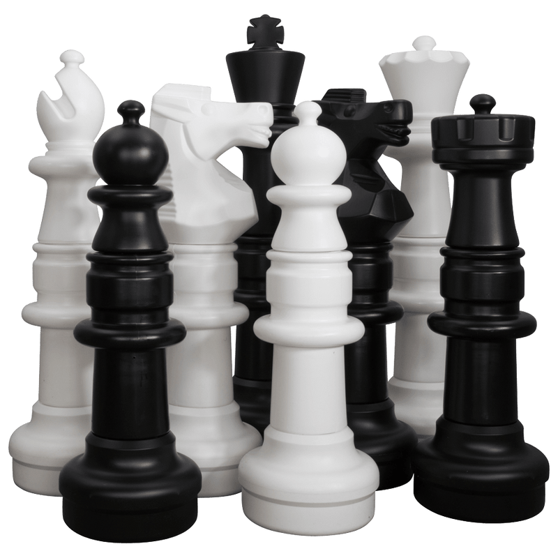 MegaChess 37 Inch Giant Plastic Chess Set - Rental |  | MegaChess.com