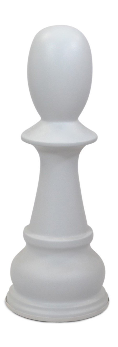 MegaChess 36 Inch White Fiberglass Pawn Giant Chess Piece |  | MegaChess.com