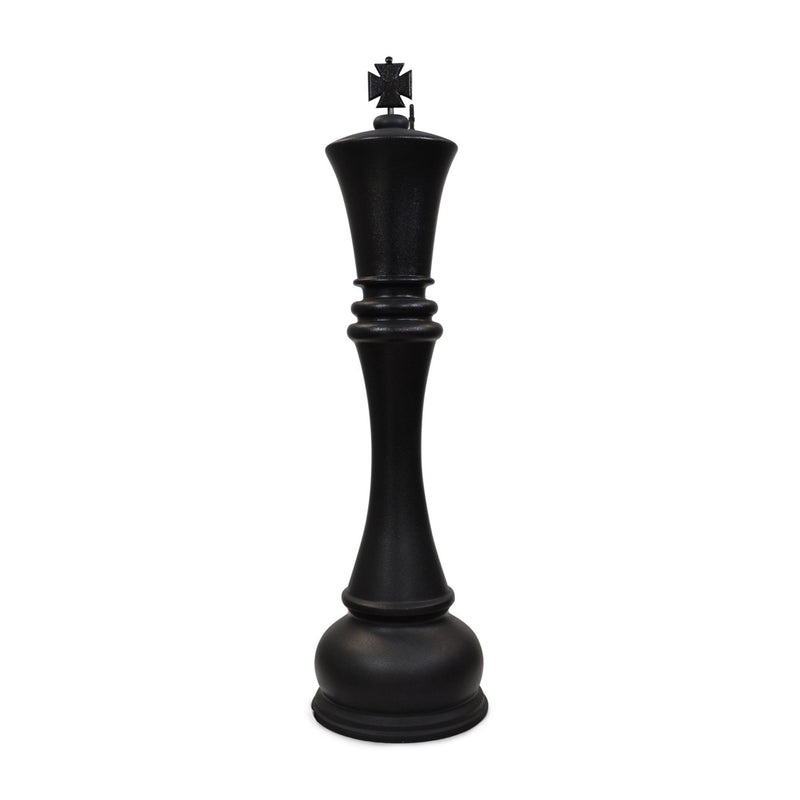 MegaChess 72 Inch Black Fiberglass King Giant Chess Piece |  | MegaChess.com