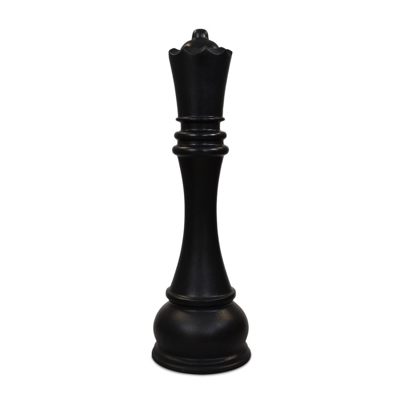 MegaChess 61 Inch Black Fiberglass Queen Giant Chess Piece |  | MegaChess.com