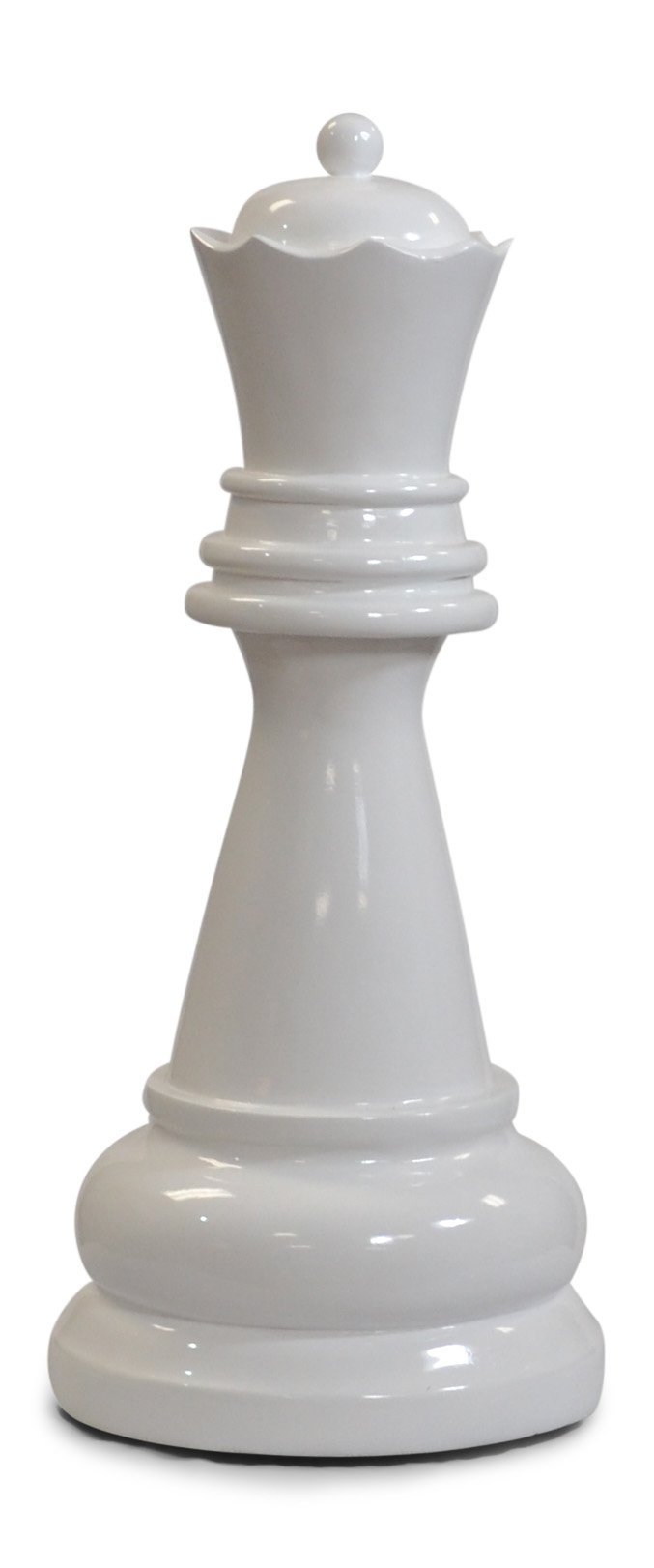MegaChess 22 Inch White Fiberglass Queen Giant Chess Piece |  | MegaChess.com