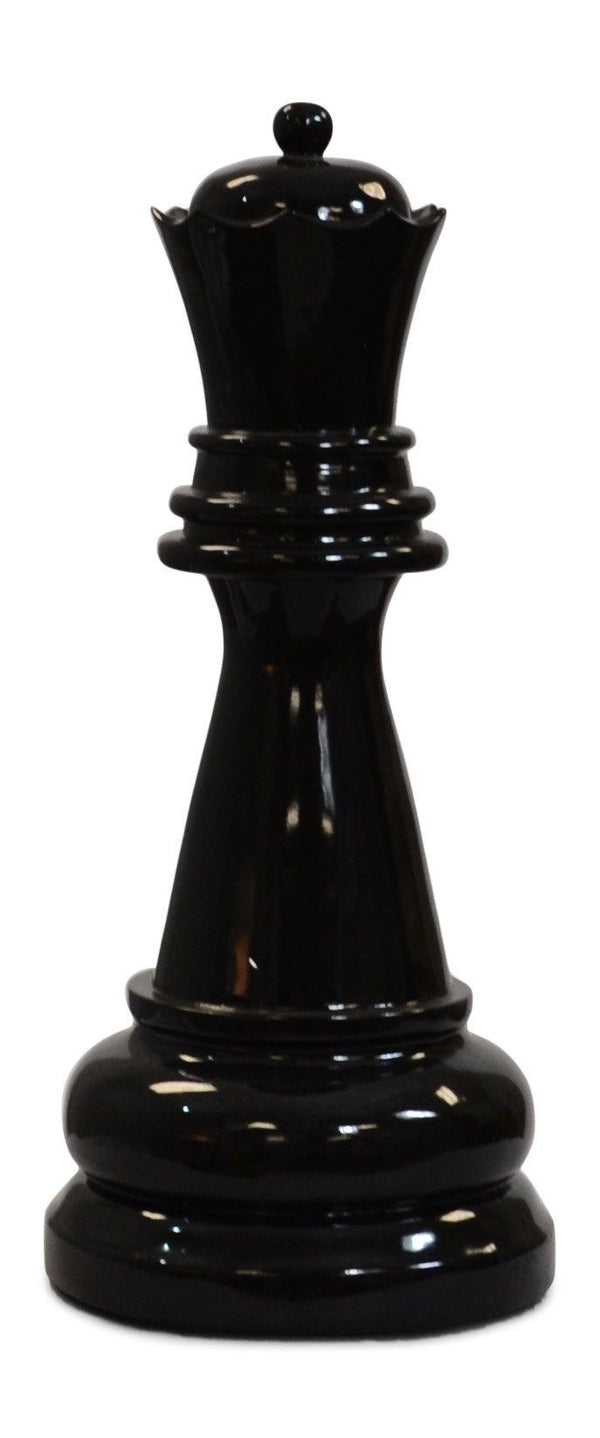MegaChess 22 Inch Black Fiberglass Queen Giant Chess Piece |  | MegaChess.com