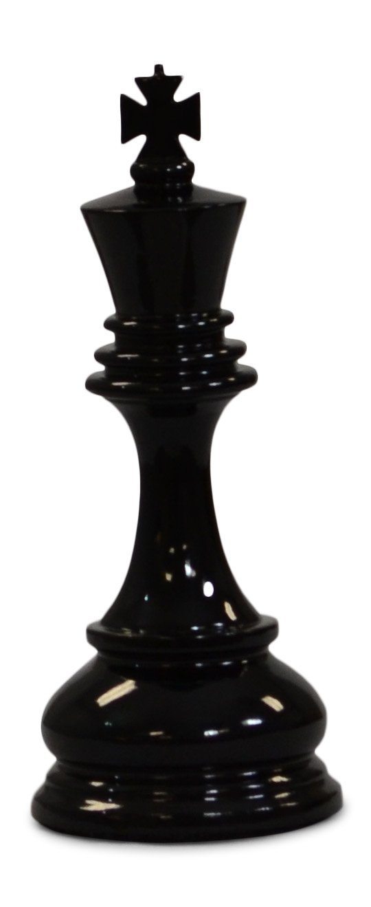 MegaChess 8 Inch Dark Teak King Giant Chess Piece |  | MegaChess.com