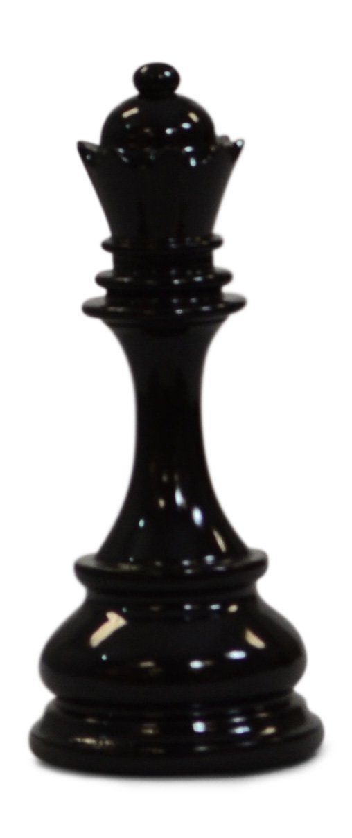 MegaChess 7 Inch Dark Teak Queen Giant Chess Piece |  | MegaChess.com