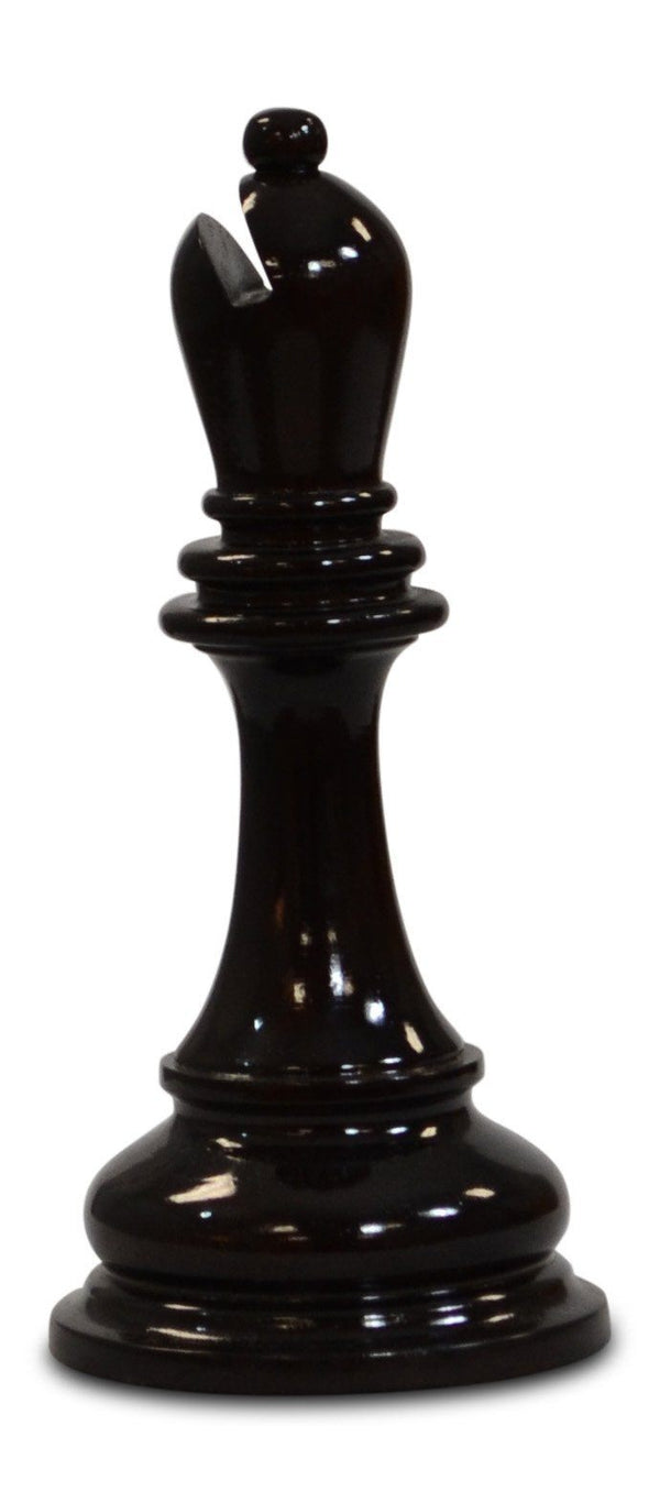 MegaChess 9 Inch Dark Teak Bishop Giant Chess Piece |  | MegaChess.com