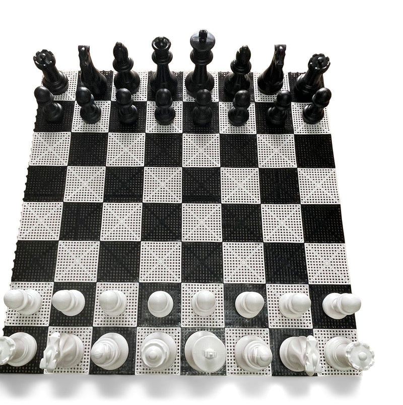 MegaChess Commercial Grade Rollup Chessboard with 8 Inch Squares |  | MegaChess.com