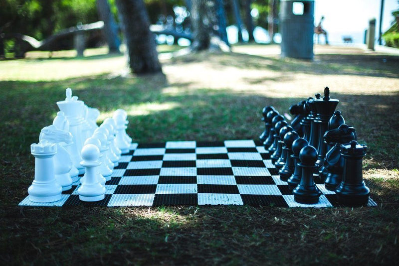 MegaChess 16 Inch Plastic Giant Chess Set With Plastic Board |  | MegaChess.com