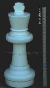 MegaChess 25 Inch Light Plastic King Giant Chess Piece |  | MegaChess.com