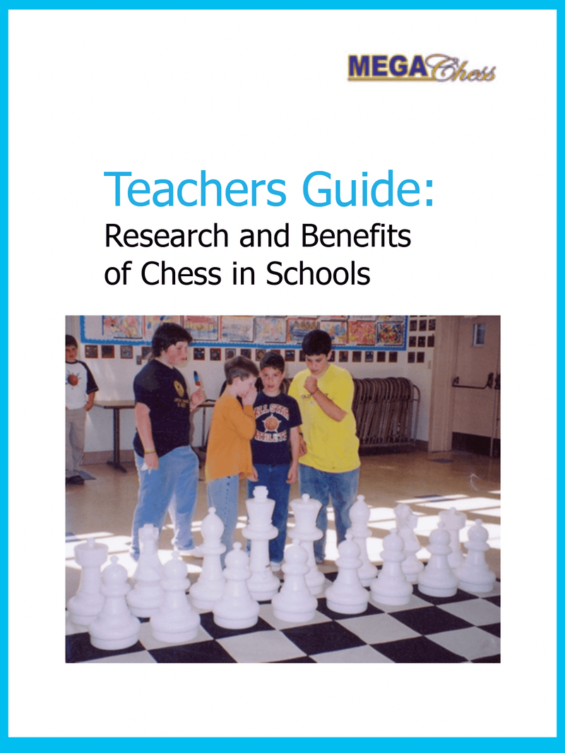 MegaChess Teachers Guide to Research and Chess in Schools - Downloadable ebook |  | MegaChess.com