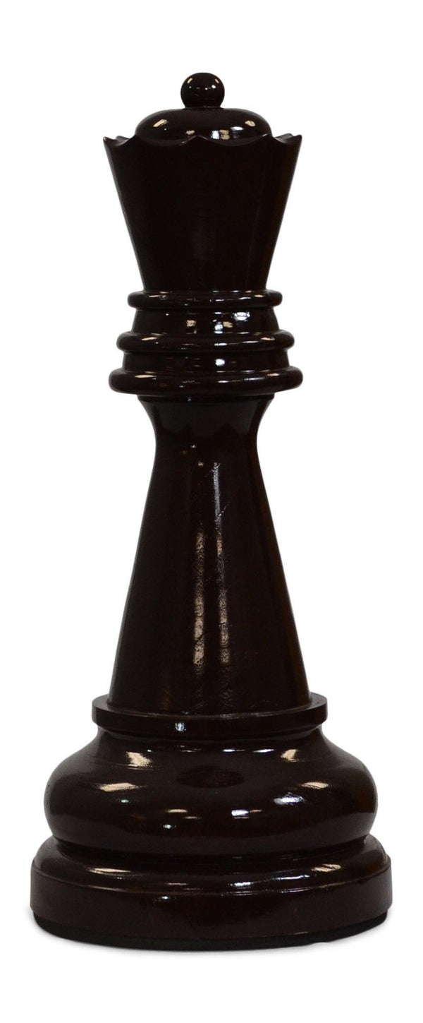 MegaChess 21 Inch Dark Teak Queen Giant Chess Piece | Default Title | MegaChess.com