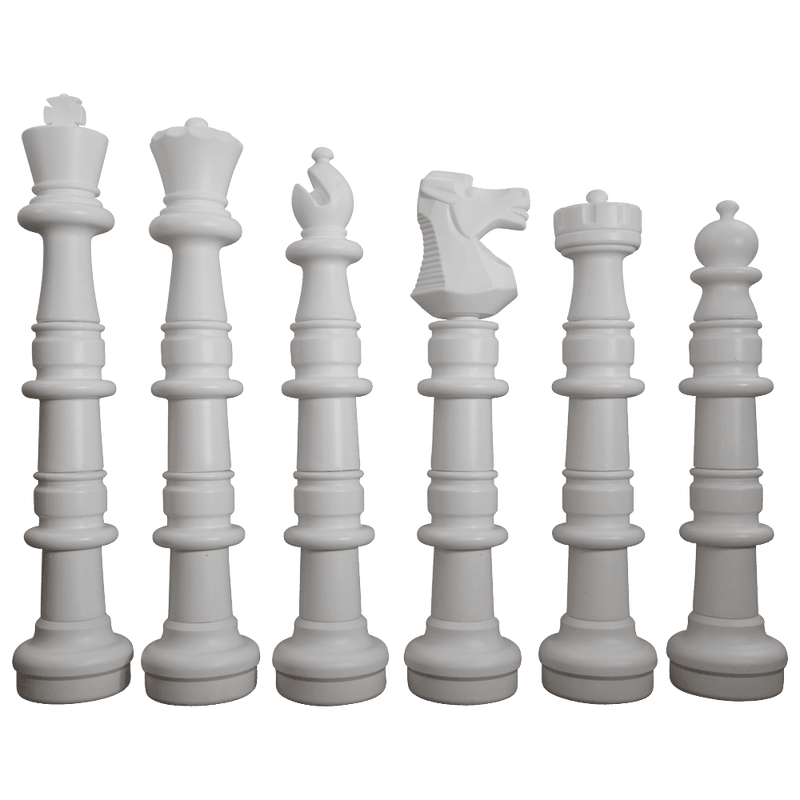 MegaChess 49 Inch Plastic Giant Chess Set with Commercial Grade Roll-up Chessboard |  | MegaChess.com