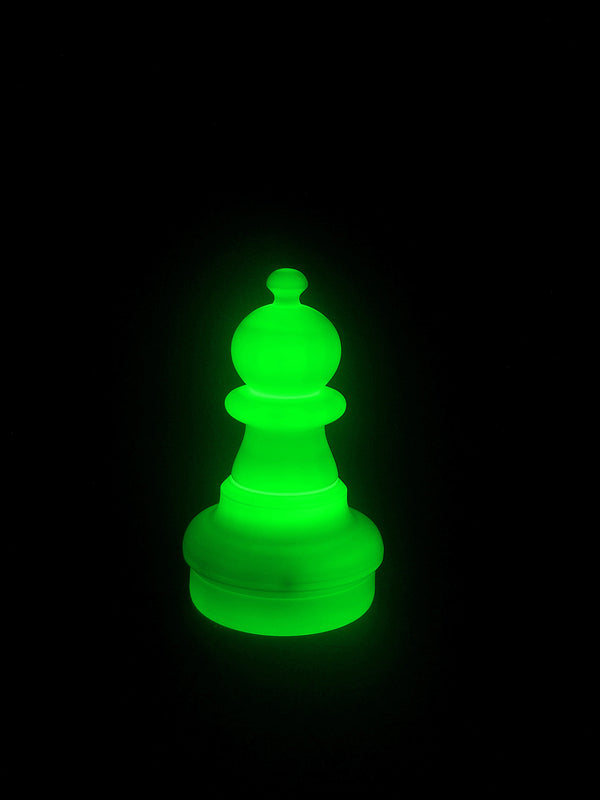MegaChess 16 Inch LED Pawn Individual Plastic Chess Piece - Green |  | MegaChess.com