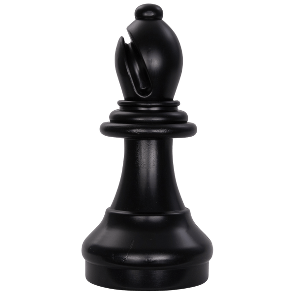 MegaChess 13 Inch Dark Plastic Bishop Giant Chess Piece |  | MegaChess.com