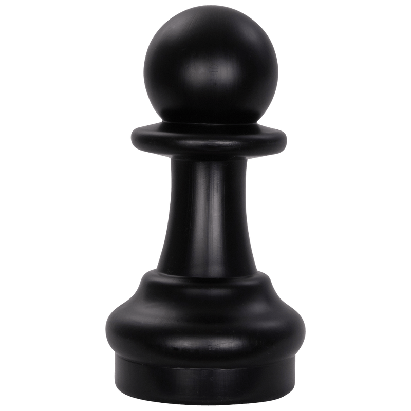 King and soldier chess pieces on transparent background