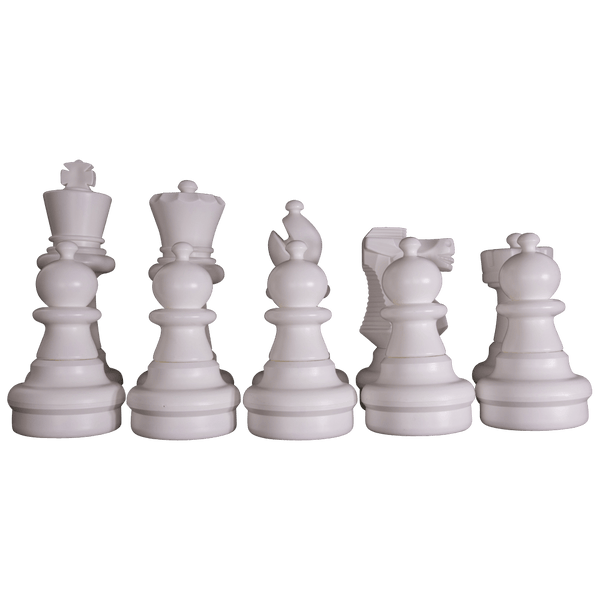 MegaChess 25" Chess Set - White Side Only |  | MegaChess.com