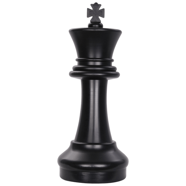 MegaChess 16 Inch Dark Plastic King Giant Chess Piece |  | MegaChess.com