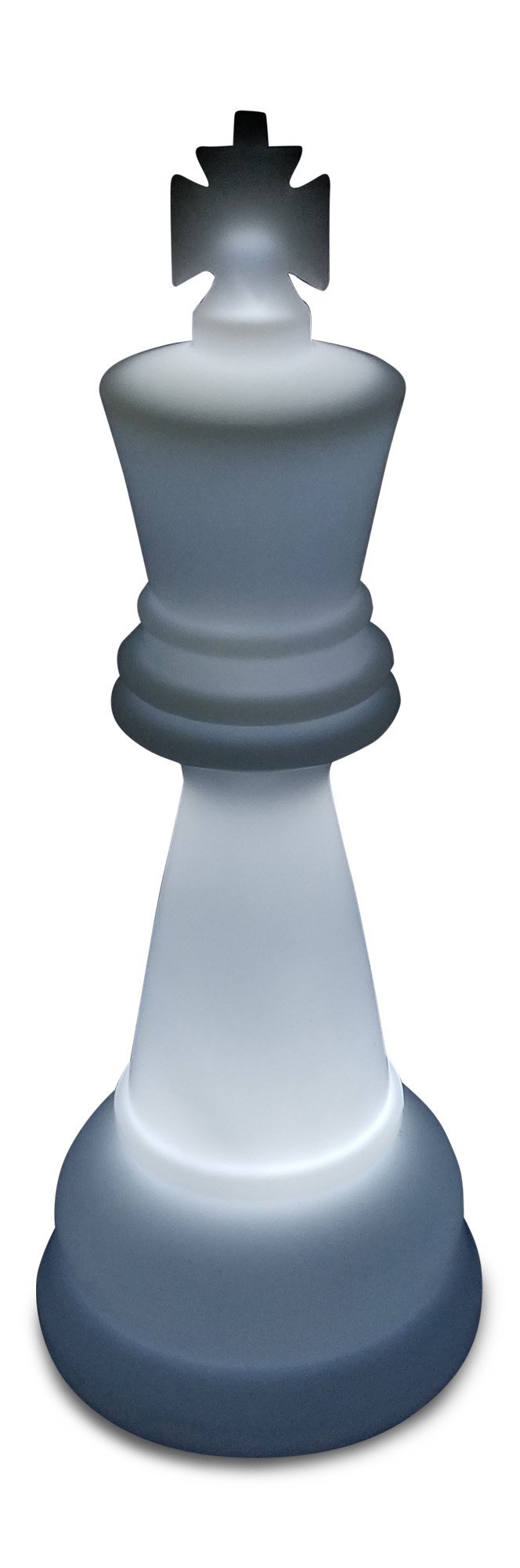 MegaChess 26 Inch Perfect King Light-Up Giant Chess Piece - White |  | MegaChess.com