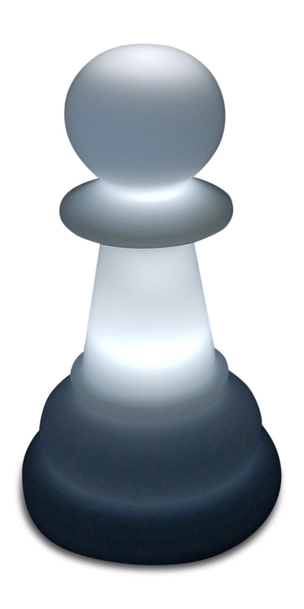 MegaChess 16 Inch Perfect Pawn Light-Up Giant Chess Piece - White | Default Title | MegaChess.com