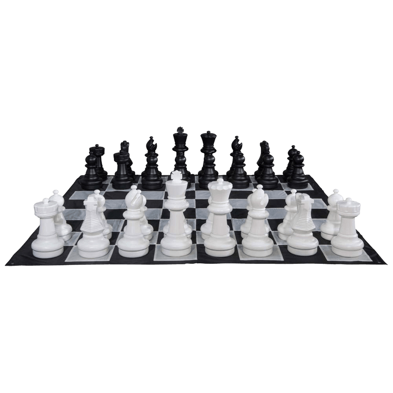 MegaChess 25 Inch Giant Plastic Chess Set - Rental |  | MegaChess.com