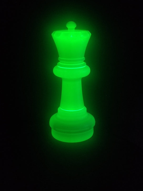 MegaChess 23 Inch LED Queen Individual Plastic Chess Piece -Green |  | MegaChess.com
