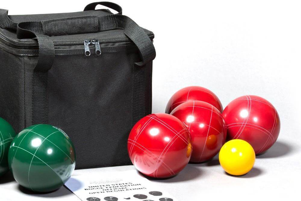 Mega Chess Bowling and Tossing Games Professional Bocce Ball Set