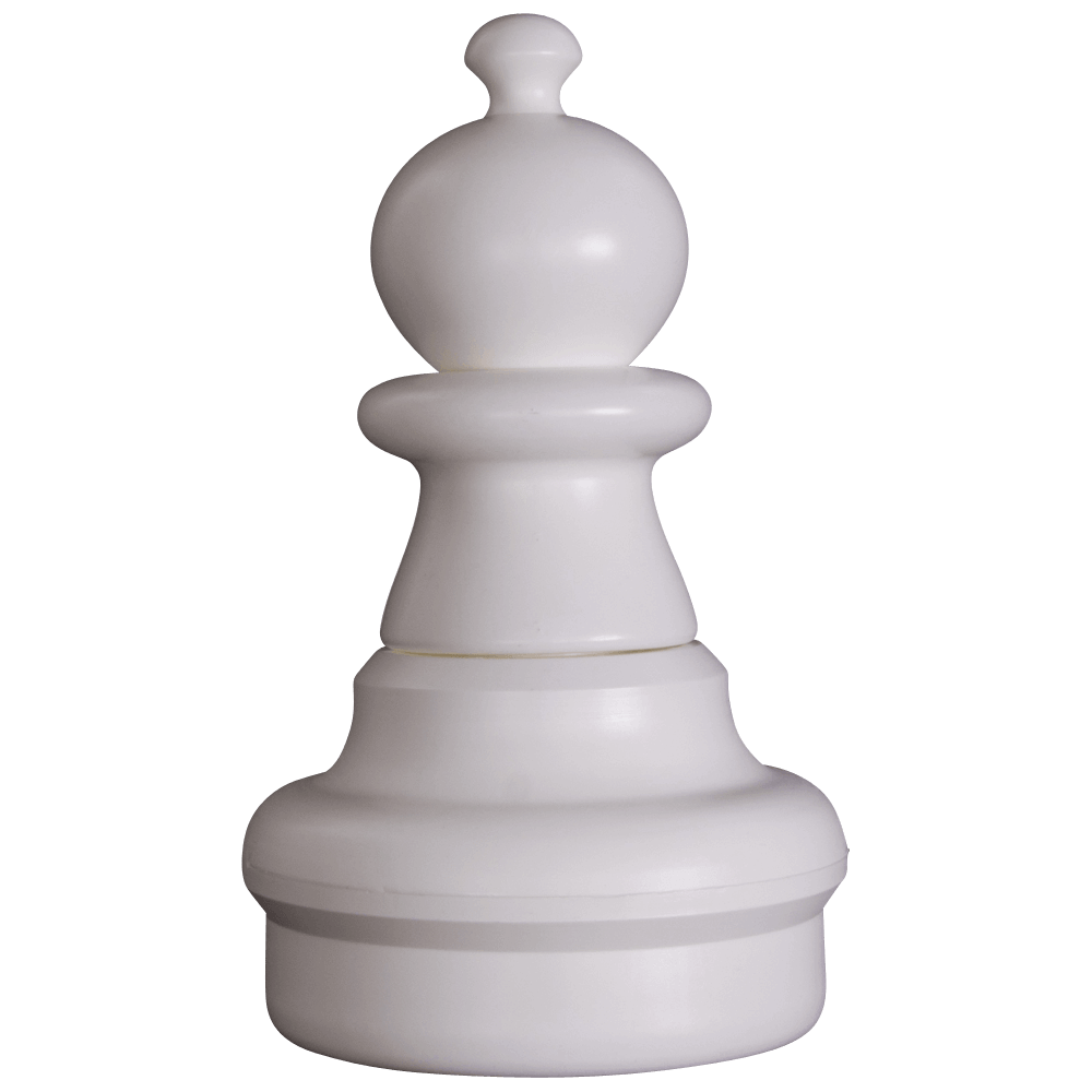 Mega Chess Buy Individual Chess Pieces Giant Chess Piece 16 Inch Light Plastic Pawn