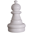 Mega Chess Buy Individual Chess Pieces Giant Chess Piece 16 Inch Light Plastic Pawn