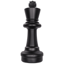 Mega Chess Buy Individual Chess Pieces Giant Chess Piece 25 Inch Dark Plastic King