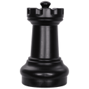 Mega Chess Buy Individual Chess Pieces MegaChess 10 Inch Dark Plastic Rook Giant Chess Piece
