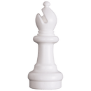 Mega Chess Buy Individual Chess Pieces MegaChess 10 Inch Light Plastic Bishop Giant Chess Piece