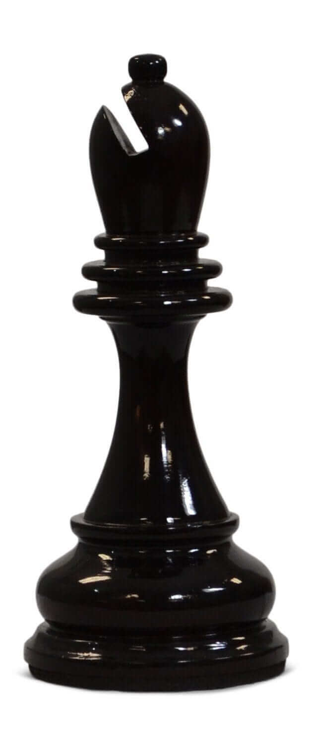 MegaChess 12 Inch Dark Teak Bishop Giant Chess Piece |  | MegaChess.com