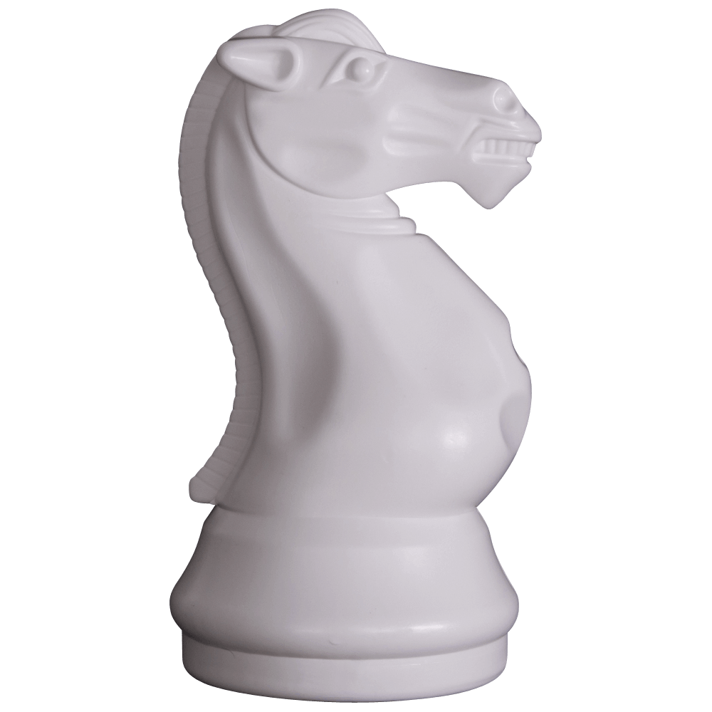 Mega Chess Buy Individual Chess Pieces MegaChess 12 Inch Light Plastic Knight Giant Chess Piece