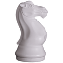 Mega Chess Buy Individual Chess Pieces MegaChess 12 Inch Light Plastic Knight Giant Chess Piece