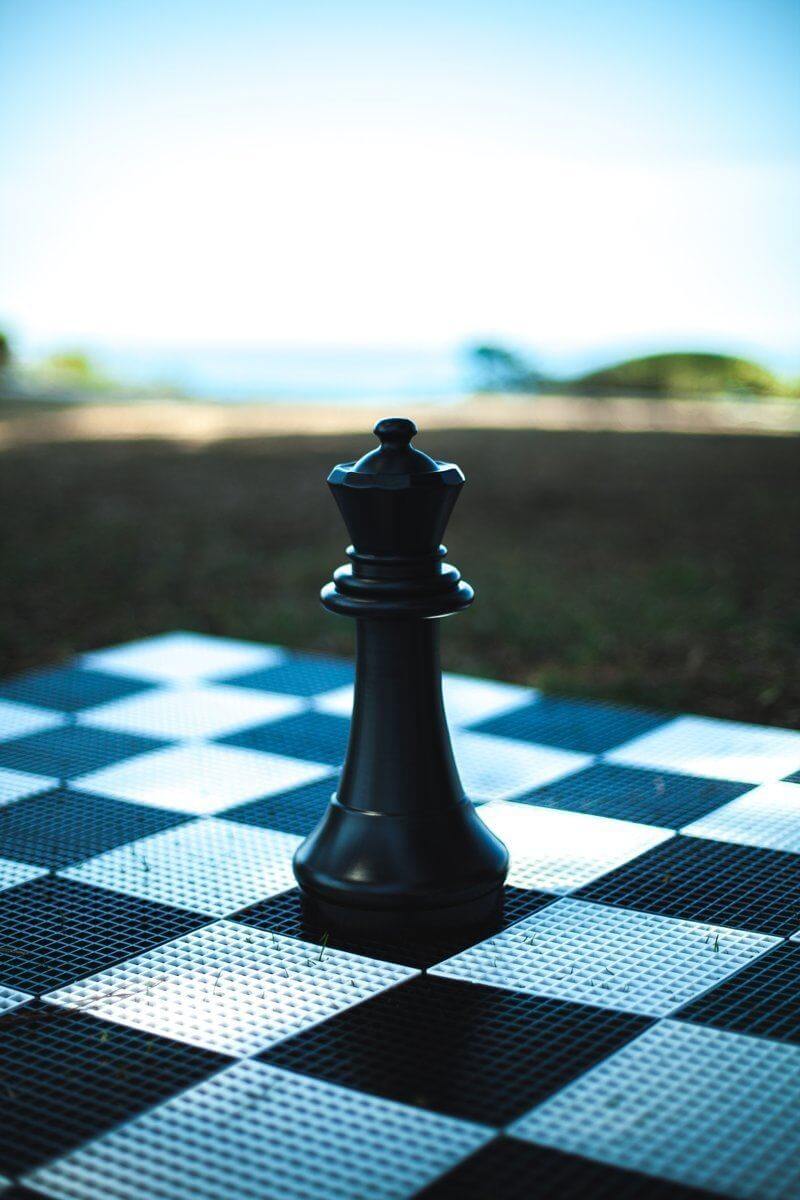 Mega Chess Buy Individual Chess Pieces MegaChess 15 Inch Dark Plastic Queen Giant Chess Piece