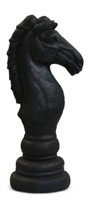 MegaChess 16 Inch Dark Fiberglass Medieval Knight Giant Chess Piece |  | MegaChess.com