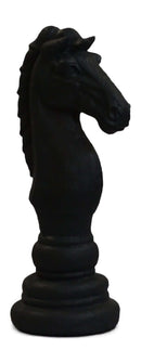 MegaChess 16 Inch Dark Fiberglass Medieval Knight Giant Chess Piece |  | MegaChess.com
