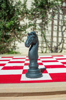 MegaChess 16 Inch Dark Fiberglass Medieval Knight Giant Chess Piece |  | MegaChess.com
