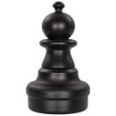 Mega Chess Buy Individual Chess Pieces MegaChess 16 Inch Dark Plastic Pawn Giant Chess Piece