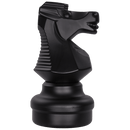 Mega Chess Buy Individual Chess Pieces MegaChess 18 Inch Dark Plastic Knight Giant Chess Piece