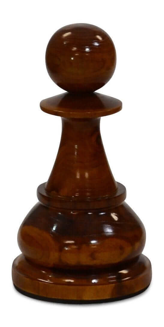 MegaChess 18 Inch Light Teak Pawn Giant Chess Piece |  | MegaChess.com