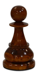 MegaChess 20 Inch Light Teak Pawn Giant Chess Piece |  | MegaChess.com
