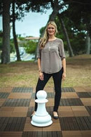 MegaChess 20 Inch White Fiberglass Pawn Giant Chess Piece |  | MegaChess.com