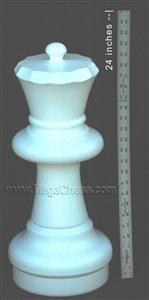 Mega Chess Buy Individual Chess Pieces MegaChess 23 Inch Light Plastic Queen Giant Chess Piece
