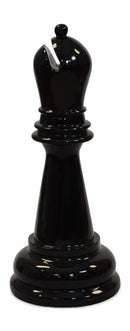 MegaChess 28 Inch Black Fiberglass Bishop Giant Chess Piece |  | MegaChess.com