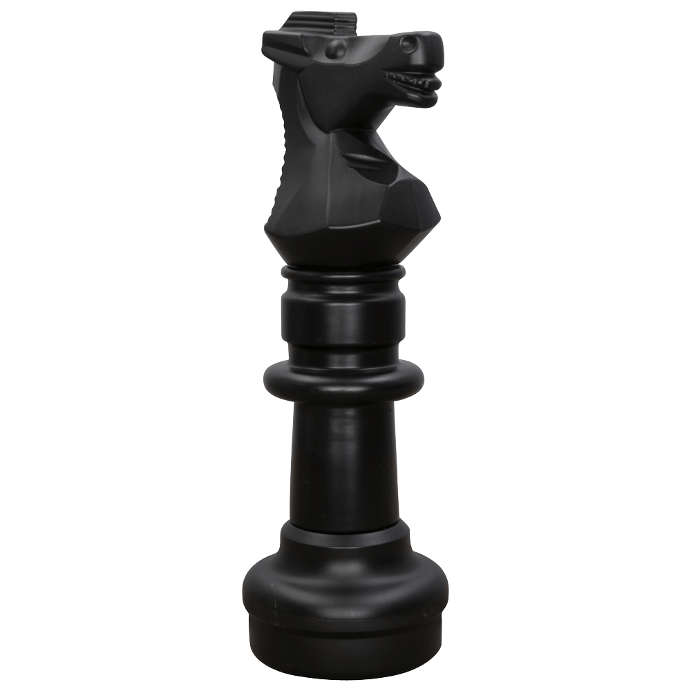 Mega Chess Buy Individual Chess Pieces MegaChess 30 Inch Dark Plastic Knight Giant Chess Piece