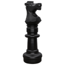 Mega Chess Buy Individual Chess Pieces MegaChess 30 Inch Dark Plastic Knight Giant Chess Piece