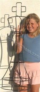 Mega Chess Buy Individual Chess Pieces MegaChess 37 Inch Dark Topiary King Giant Chess Piece