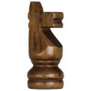 Mega Chess Buy Individual Chess Pieces MegaChess 4 Inch Dark Rubber Tree Knight Giant Chess Piece
