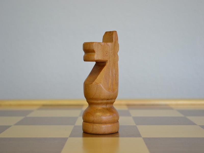 MegaChess 4 Inch Light Rubber Tree Knight Giant Chess Piece |  | MegaChess.com