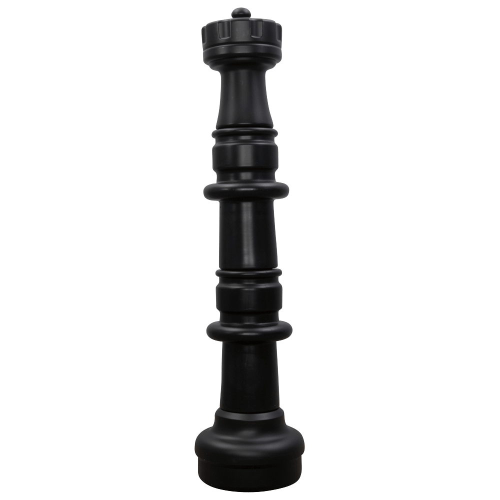Giant Chess Piece 41 Inch Dark Plastic Rook | MegaChess